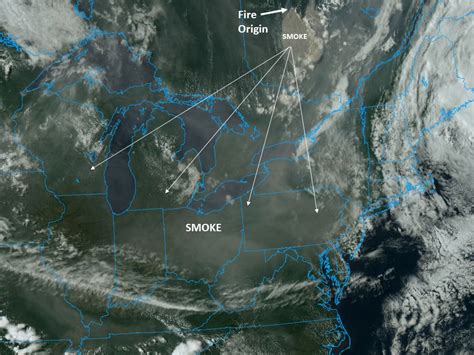 Smoke From Canada Wildfires Triggers Air Quality Alerts In Midwest