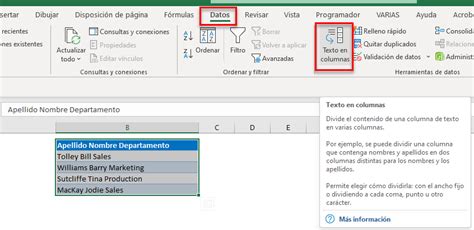 Cómo dividir una cadena de texto por espacio coma y más Excel y