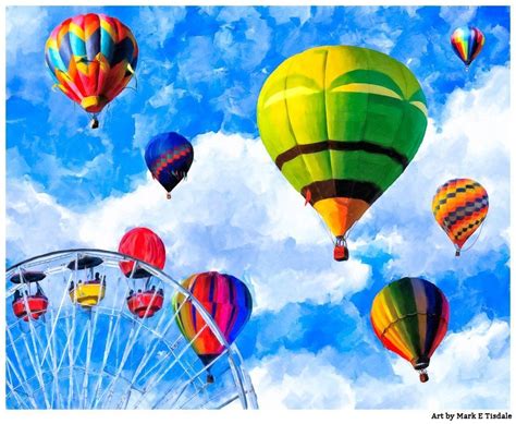 Hot Air Balloons Painting