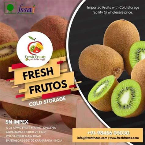 A Grade Avocado Kiwi Fruits Packaging Type Carton Packaging Size