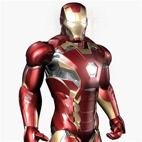 Iron Man Mark 45 | CGTrader