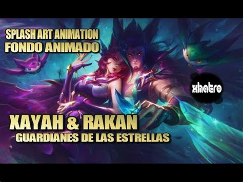 FONDO ANIMADO XAYAH Y RAKAN GUARDIANES DE LAS ESTRELAS YouTube