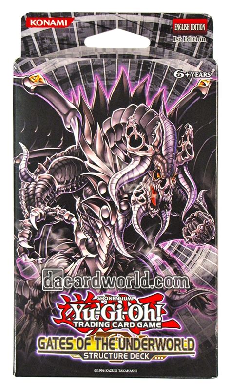 Konami Yu Gi Oh Gates Of The Underworld Structure Deck Da Card World