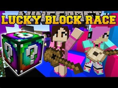 Minecraft EPIC CONCERT LUCKY BLOCK RACE Lucky Block Mod Modded