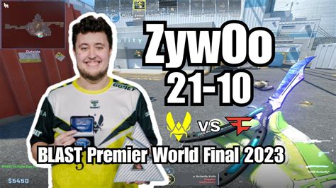 CS2 POVVitality ZywOo Vs FaZe Nuke BLAST Premier World Final 2023