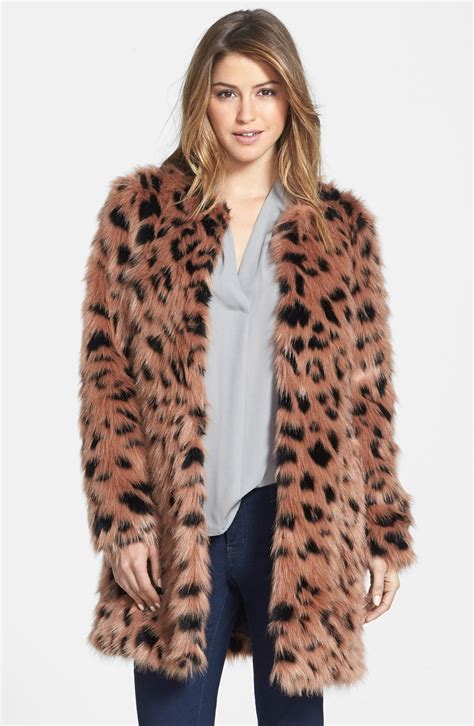 Michael Michael Kors Faux Fur Coat Nordstrom