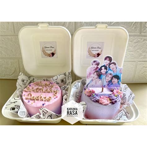 Jual Korean Bento Cake Kue Ulang Tahun Kue Mini Bento Cake