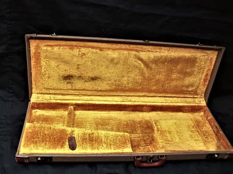 Vintage 1959 Fender Stratocaster Telecaster Guitar Case Reverb