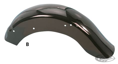 Heritage Style Rear Fenders For Softail C Custom