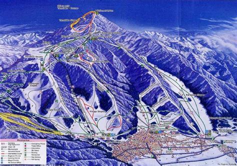 Nozawa Onsen Trail Map