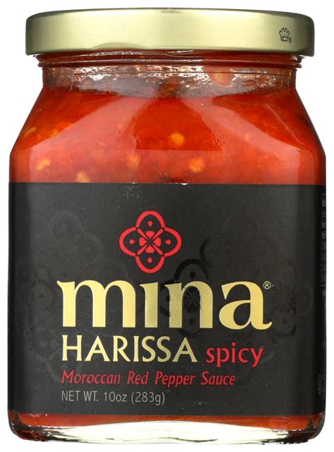 Minas Harissa Spicy Moroccan Red Pepper Sauce 10 Fl Oz