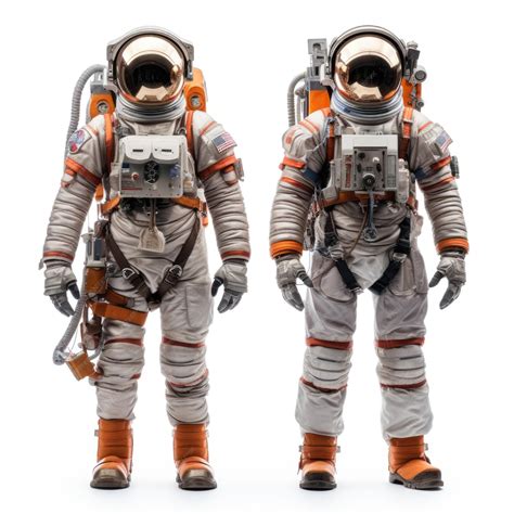 Premium Ai Image Adult Astronauts In Fantastic Space Suits Cosmonauts