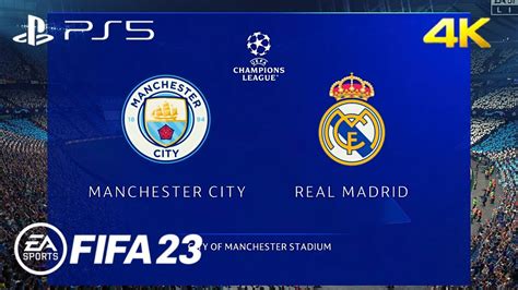 Fifa 23 Manchester City Vs Real Madrid Ucl Final Full Match Ps5