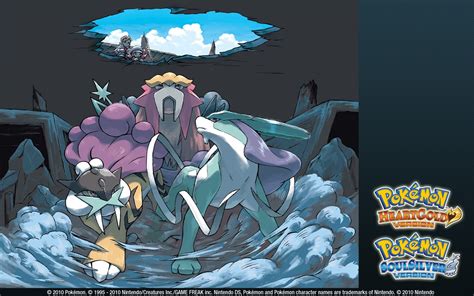 Pokemon Heartgold And Soulsilver Wallpaper Pokemon Entei Pokemon Art