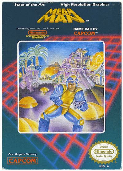 Who Is The Artist Behind The Us Box Art For The First Mega Man Arqade