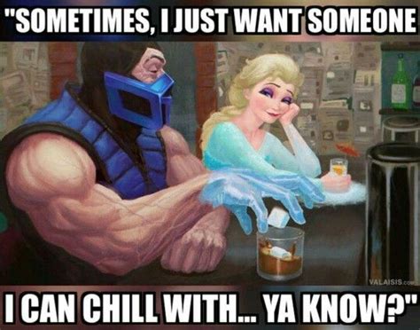 Sub Zero And Elsa Mortal Kombat Memes Mortal Kombat Characters Mortal Kombat