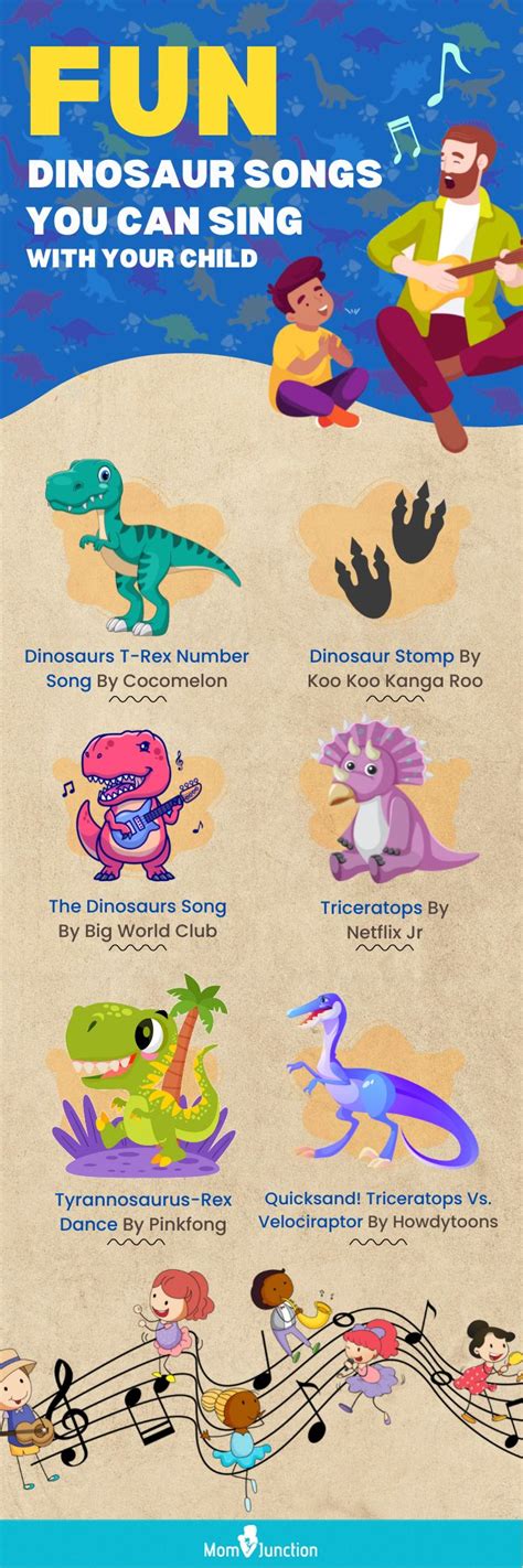 15 Engaging Dinosaur Songs For Toddlers And Preschoolers