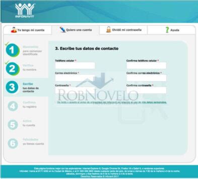 Crear Mi Cuenta Infonavit 2023 Impuestos Y Finanzas