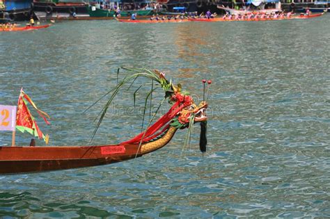 Traditional Dragon Boat Festival Old Dragon Boat Stock Photo - Image of ...