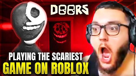 I Played The Scariest Game On Roblox Doors Youtube