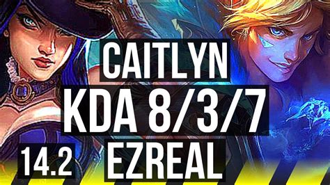 CAITLYN Karma Vs EZREAL Maokai ADC 8 3 7 KR Master 14 2