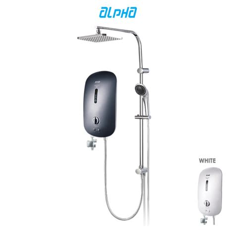 Alpha Im9e Instant Water Heater With Rain Shower Bacera