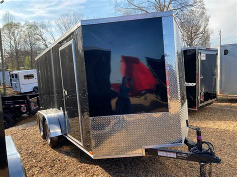 Choice Cargo 7x14 Cargo Enclosed Trailer Wramp Ken Feagin Truck And Trailer Enclosed Dump