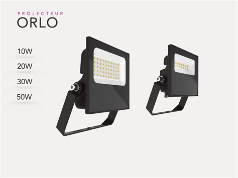 ORLO Projecteur LED Lumin Sens Lighting