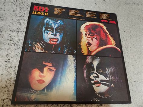 Kiss Alive Ii Vinyl Photo Metal Kingdom