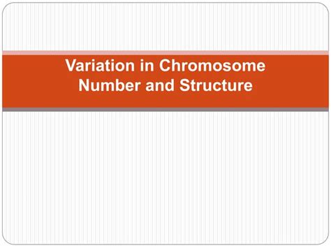 chromosome variation.pptx