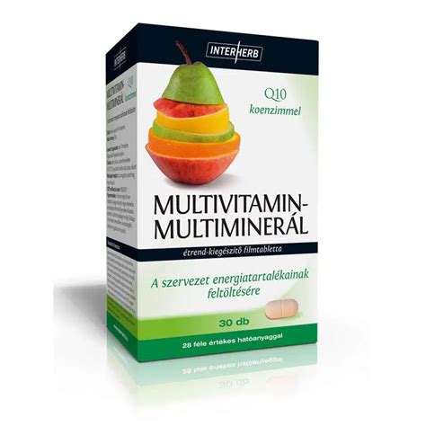 Interherb Multivitamin Multimineral Q Filmtabletta Db