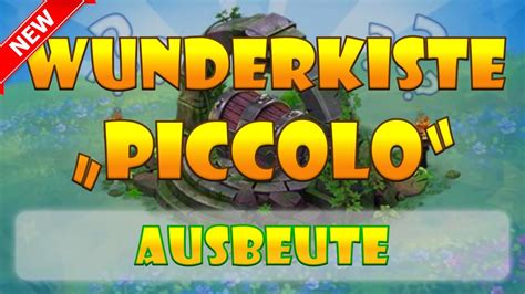 Farmerama Wunderkiste Piccolo Ausbeute Youtube