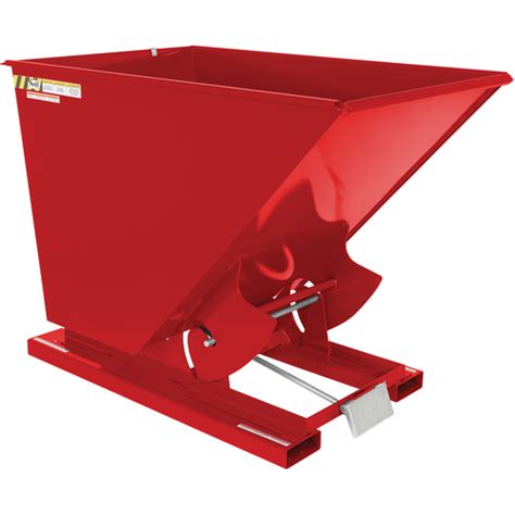 Self Dump Hopper Md 2 Cu Yd 4k Red Id Rv54d200mdsr