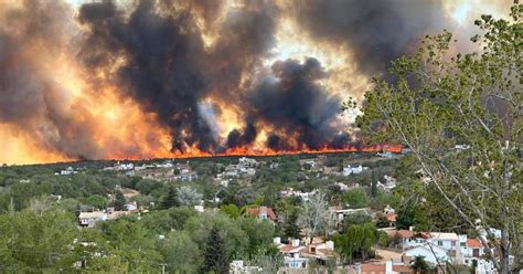 Incendios El Fuego No Da Tregua En Carlos Paz Y San Antonio En San