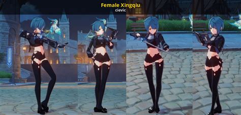 Female Xingqiu Genshin Impact Mods