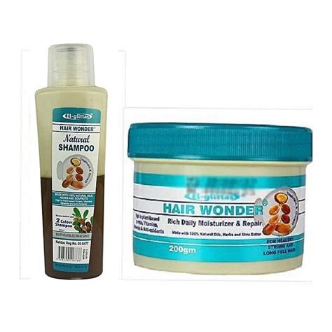 Hair Wonder Two Colour Shampoo And Rich Daily Moisturizer Combo Shop Today Get It Tomorrow