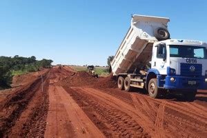 Avan A Pavimenta O Da Ms Entre Camapu E Ribas Terraplanagem