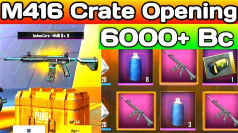 Pubg Lite Techno M416 Crate Opening Trick Pubg Lite New Crate Opening