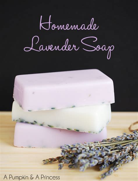 Homemade Lavender Soap Tutorial