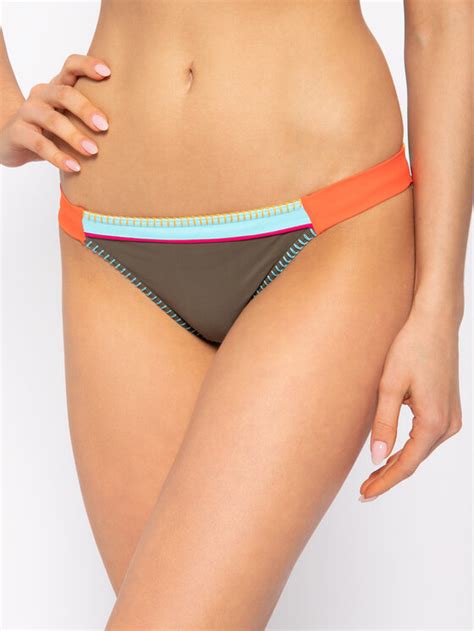 Banana Moon Bikini Unterteil Fresia Teknicolor X2397 Grün Modivo at