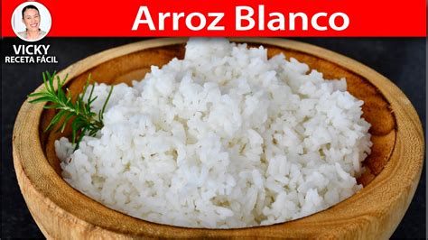 Arroz Blanco Arroz Al Vapor Vicky Receta Facil Yvnoticias