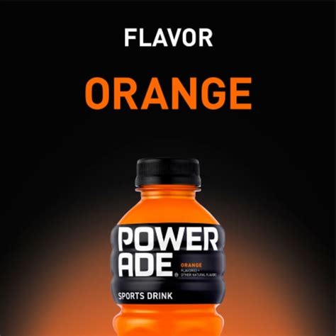 Powerade Orange Electrolyte And Vitamin Sports Drink 20 Fl Oz Kroger