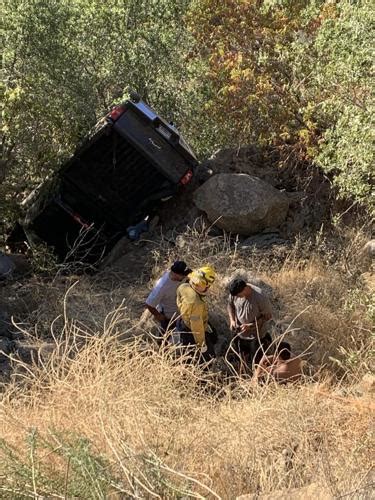 Kcfd Rescues 3 After Pickup Truck Overturns In Kern River Canyon News