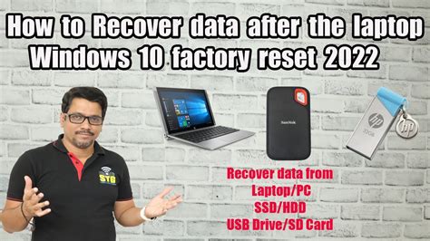 How To Recover Data After The Laptop Windows Factory Reset