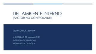 Ambiente Interno Ppt