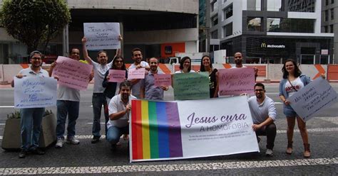 Parada Gay Sp Nunca Recebi Tanta Gratid O Diz Crist O