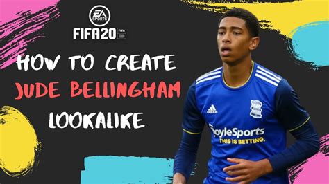 How To Create Jude Bellingham FIFA 20 Lookalike For Pro Clubs YouTube