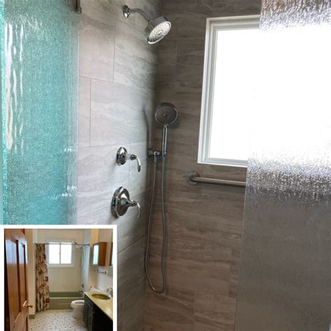 4 Inspiring Tub to Shower Conversions by J&J Construction