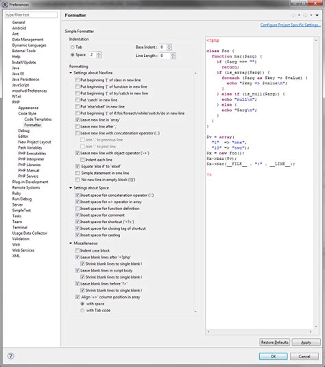 Editor Php Code Formatter Beautifier And Php Beautification In