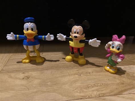 Figurki Disney Kaczor Donald Mickey Mouse Daisy Lata Krak W D Bniki